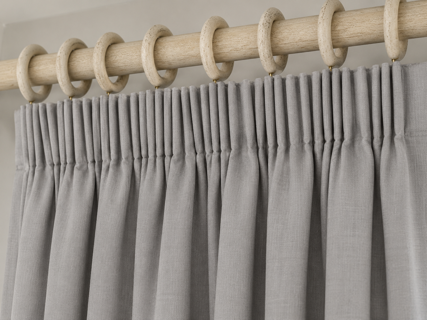 Pencil Pleat curtain heading