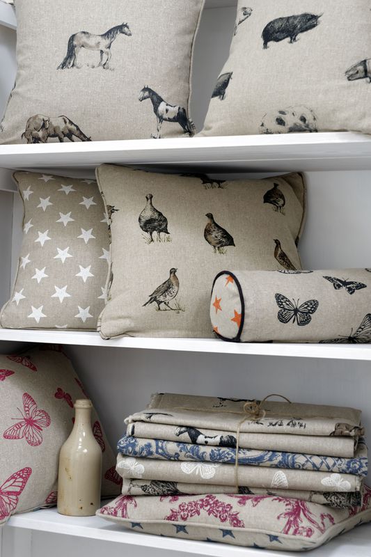 Fabrics and handmade soft furnishings