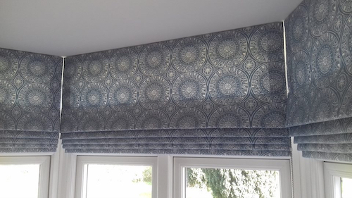 Roman blinds blind style