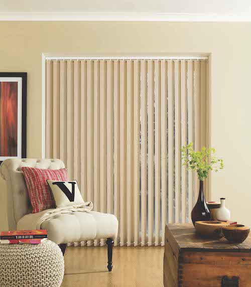 Vertical blinds blind style