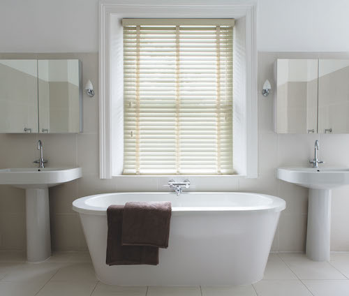 Venetian blinds - wooden blind style