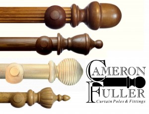 Cameron Fuller curtain pole or track